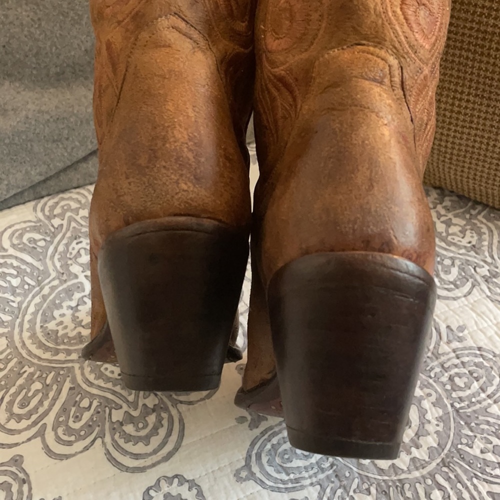 Full leather boots size 8 - Picture 2 of 6